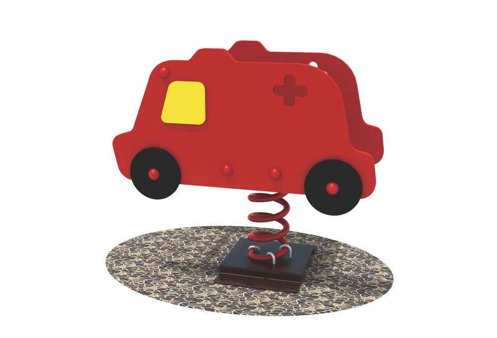 弹簧摇摇乐 救护车摇摇乐