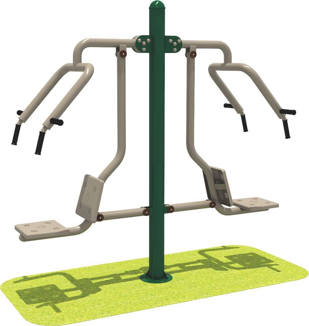 银河geg优越会运动健身器材 限位双人坐