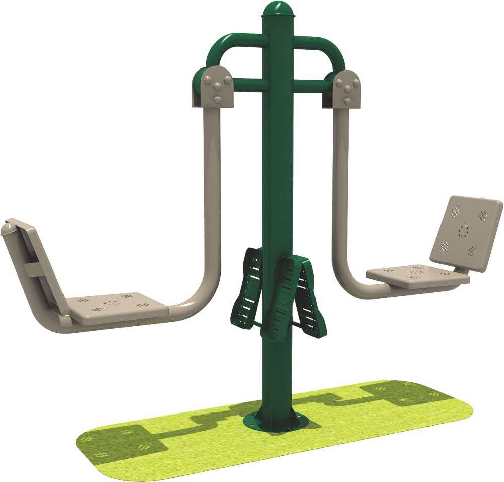 银河geg优越会运动健身器材 限位双人坐