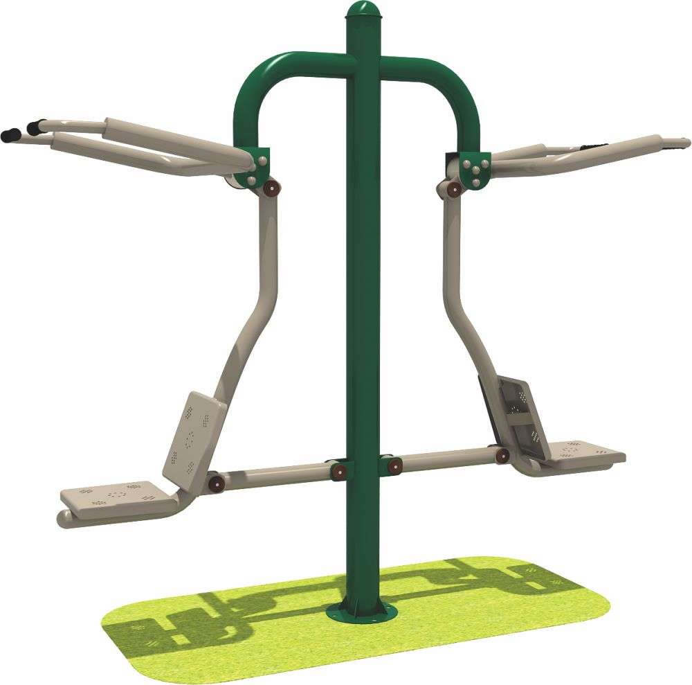 银河geg优越会运动健身器材 限位双人坐