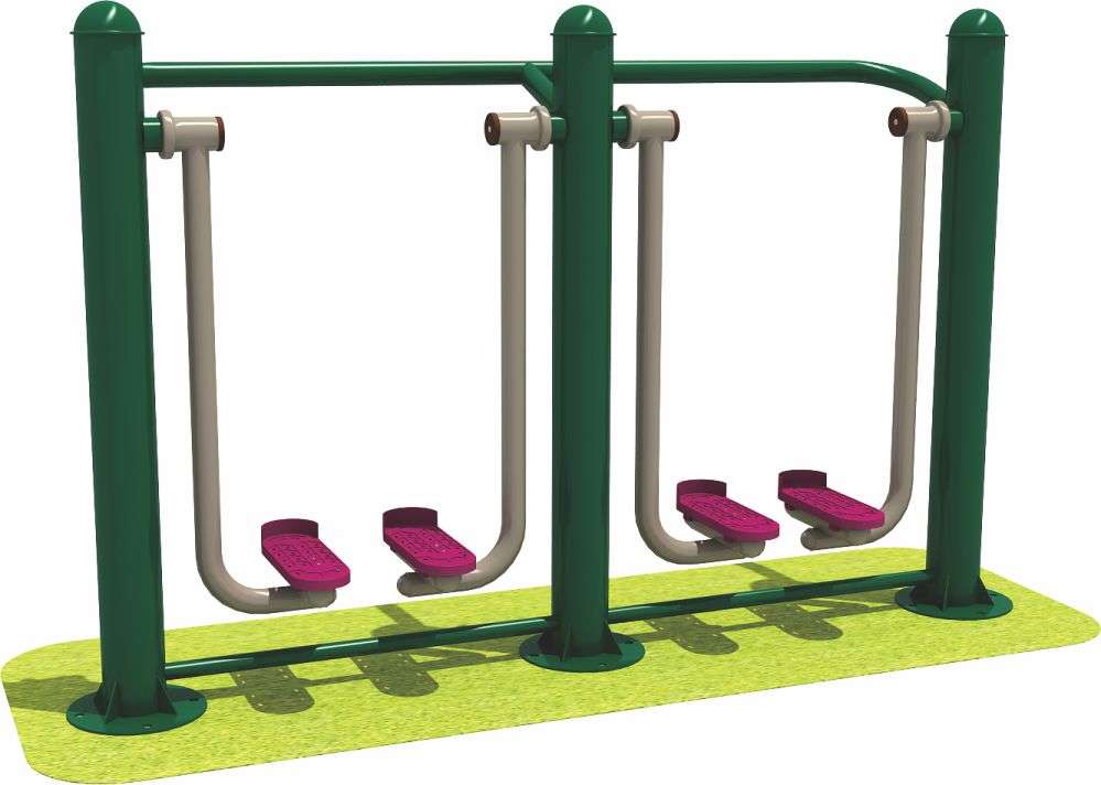 银河geg优越会运动健身器材 限位双人漫