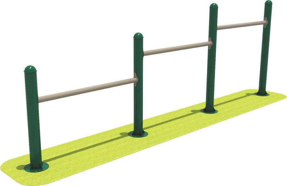 银河geg优越会运动健身器材 三人压腿器