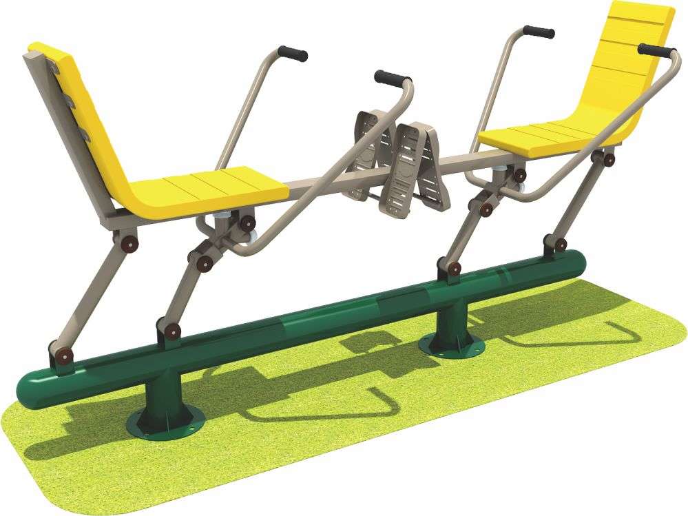 银河geg优越会运动健身器材 双人坐推器