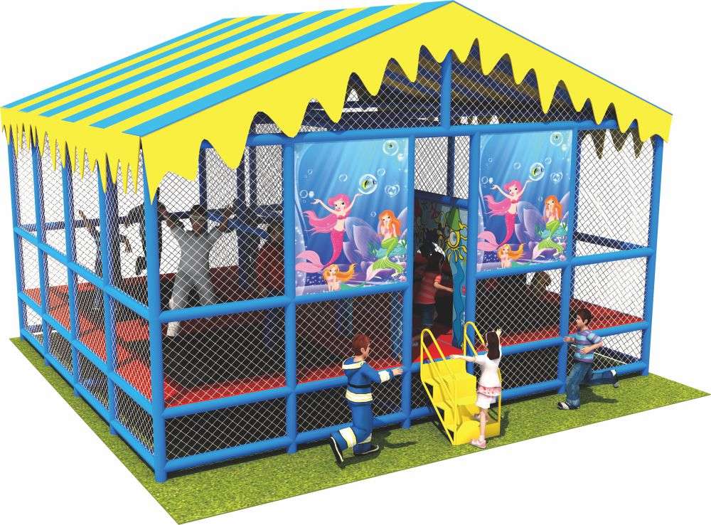 蹦床乐园 银河geg优越会运动圆形蹦床